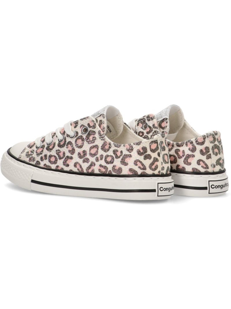 Baskets Conguitos Bajas Leopardo Multicolore - Kiabi