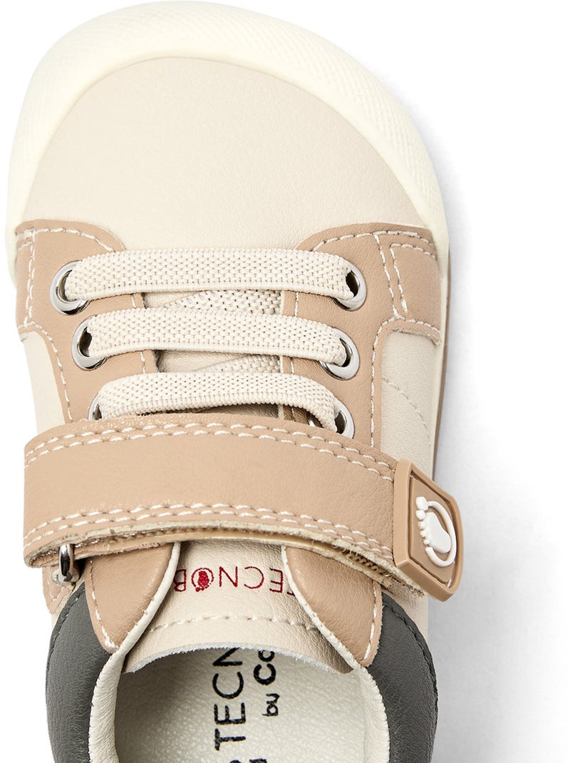 Baskets conguitos barefoot goflex Beige - Kiabi