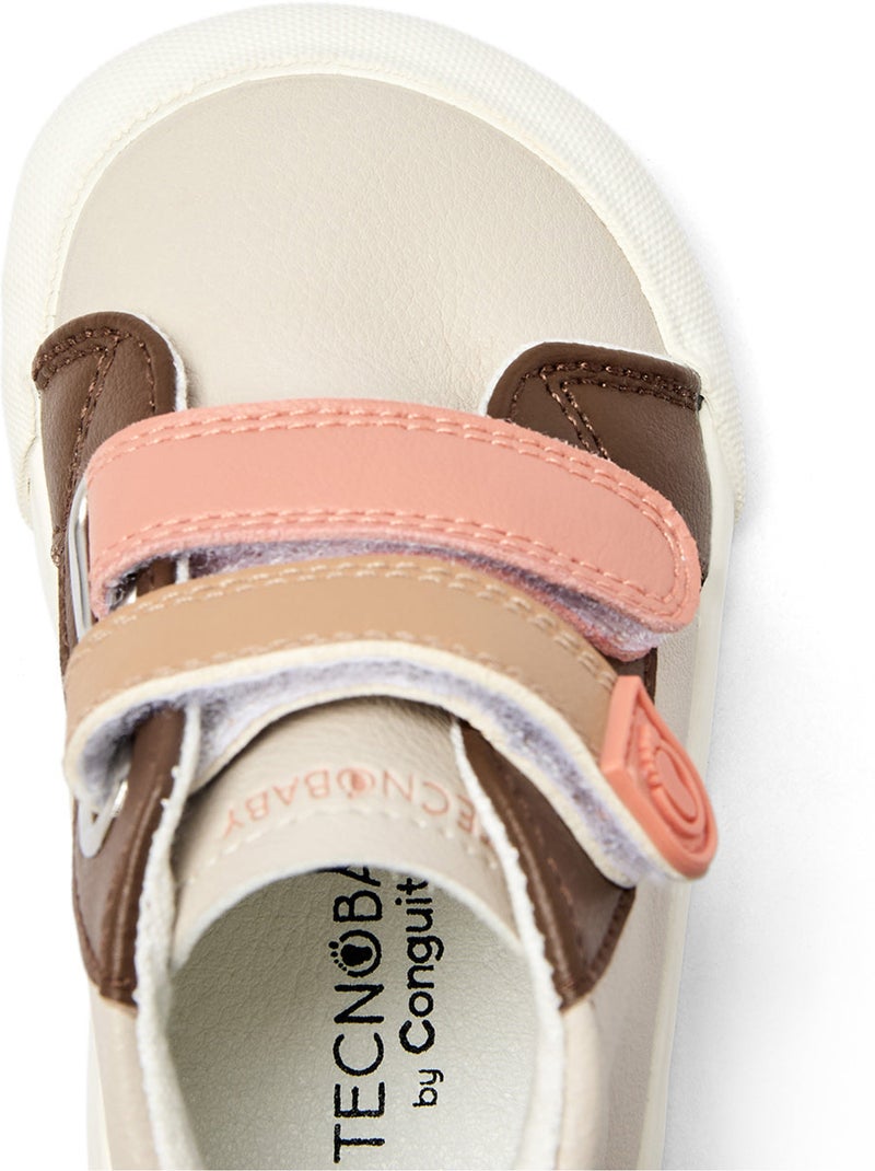 Baskets conguitos barefoot goflex Beige - Kiabi