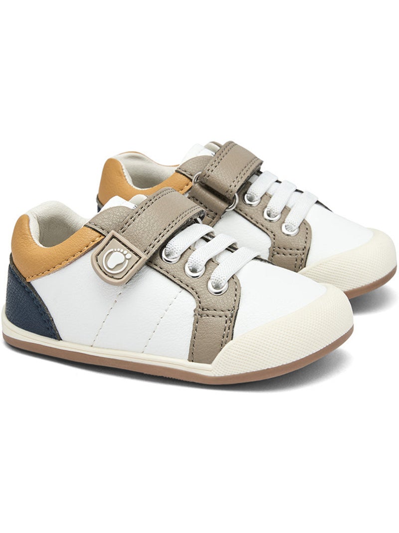 Baskets conguitos barefoot goflex Blanc - Kiabi
