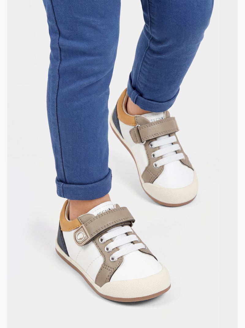 Baskets conguitos barefoot goflex Blanc - Kiabi