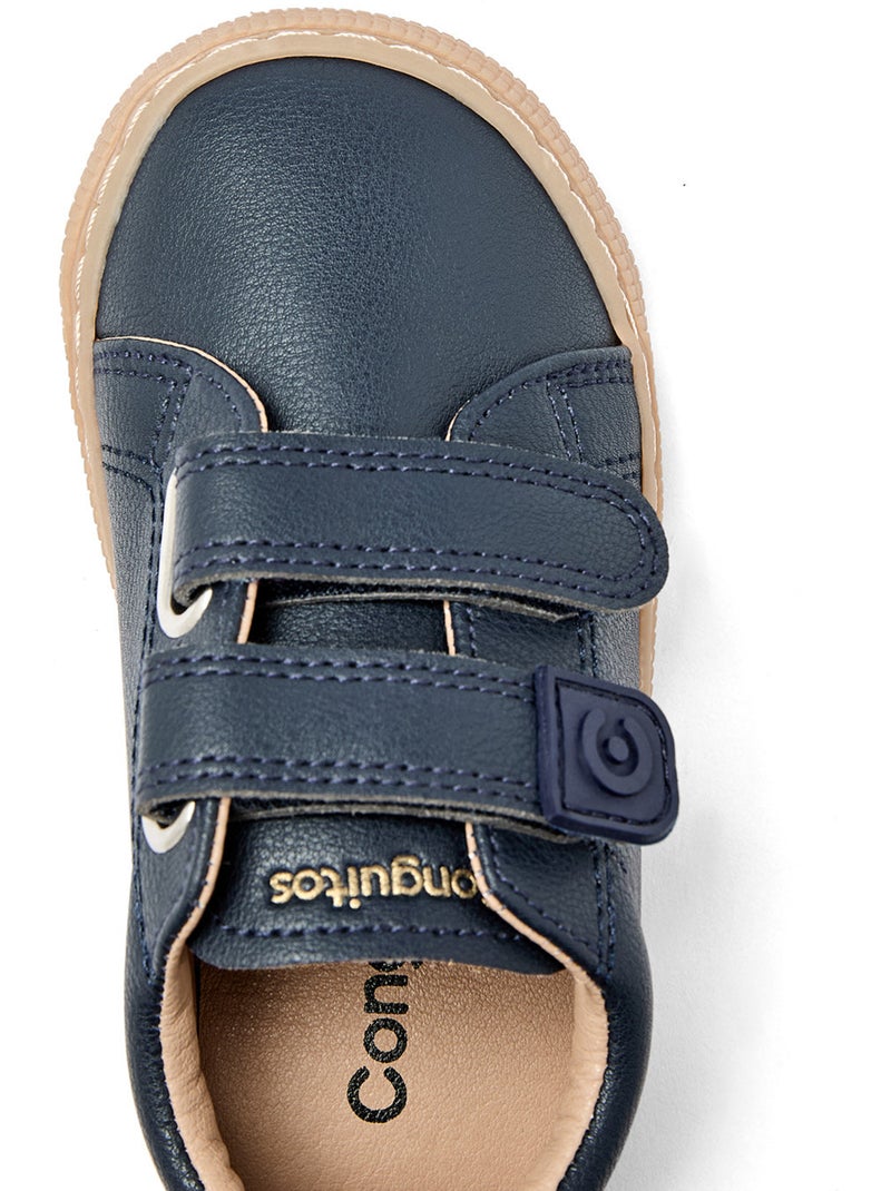 Baskets conguitos barefoot goflex Bleu marine - Kiabi