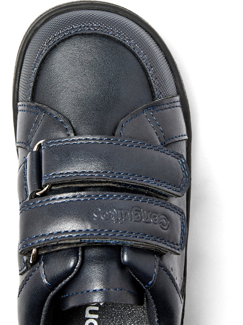 Baskets conguitos barefoot goflex Bleu marine - Kiabi