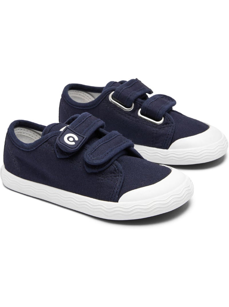 Baskets conguitos barefoot goflex canvas Bleu marine - Kiabi
