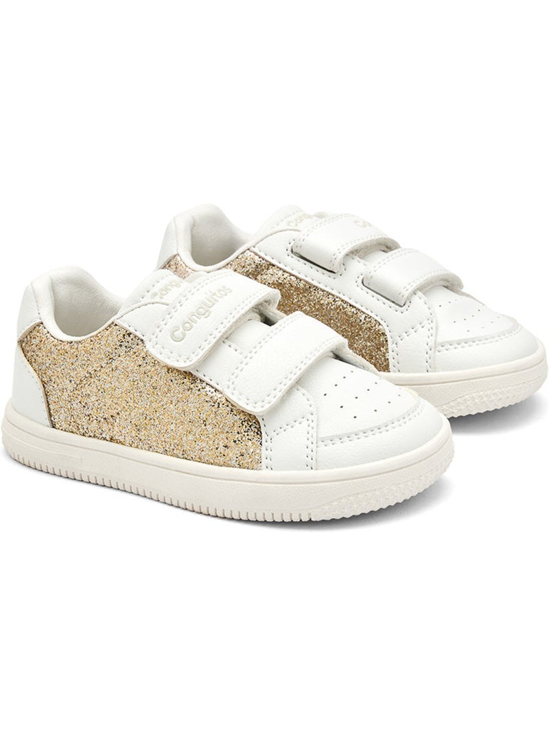 Baskets conguitos barefoot goflex dorado Gold - Kiabi