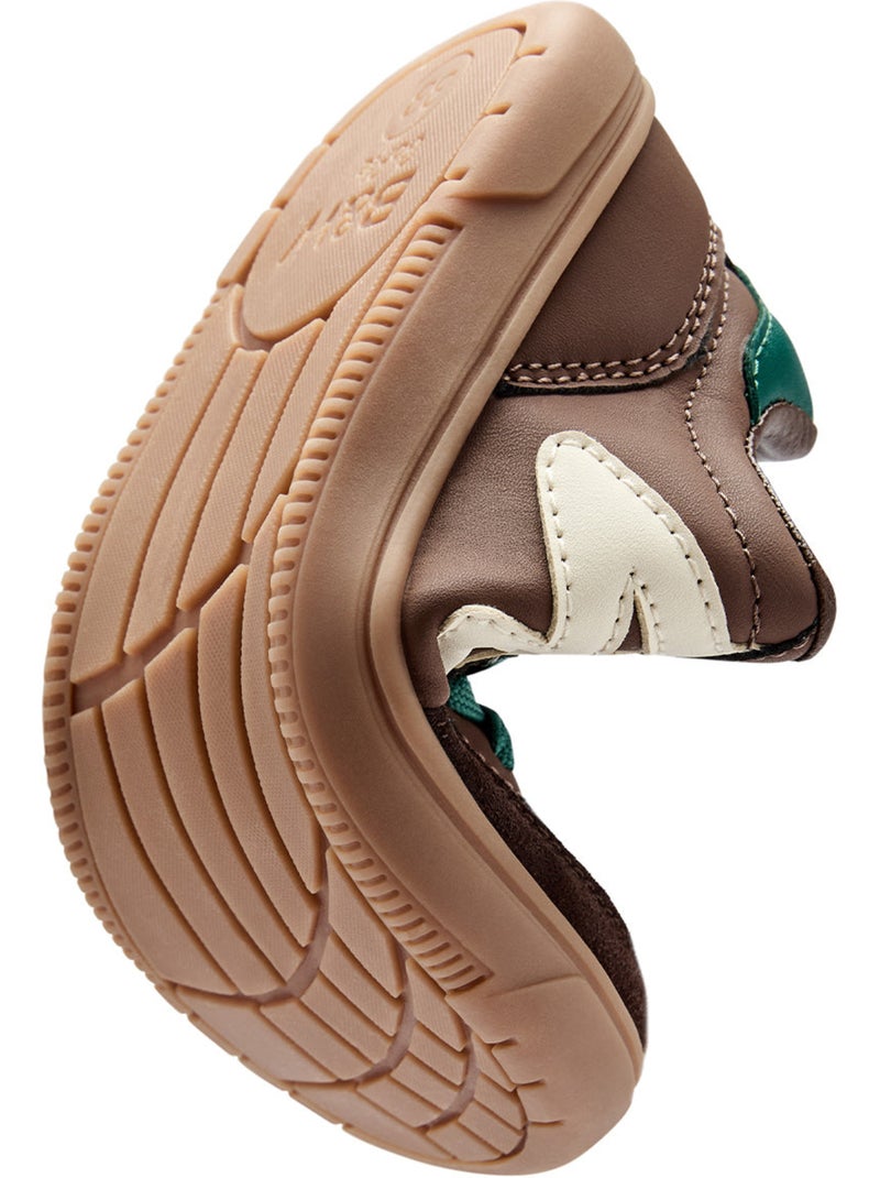 Baskets conguitos barefoot goflex Marron - Kiabi