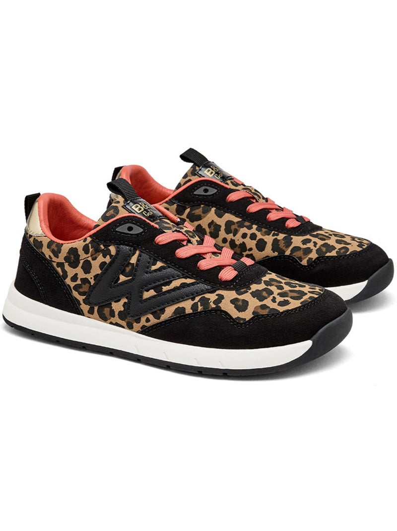 Baskets conguitos barefoot goflex Noir Marron Noir - Kiabi