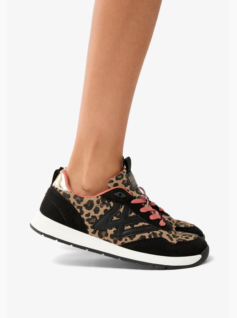 Baskets conguitos barefoot goflex Noir Marron Noir - Kiabi