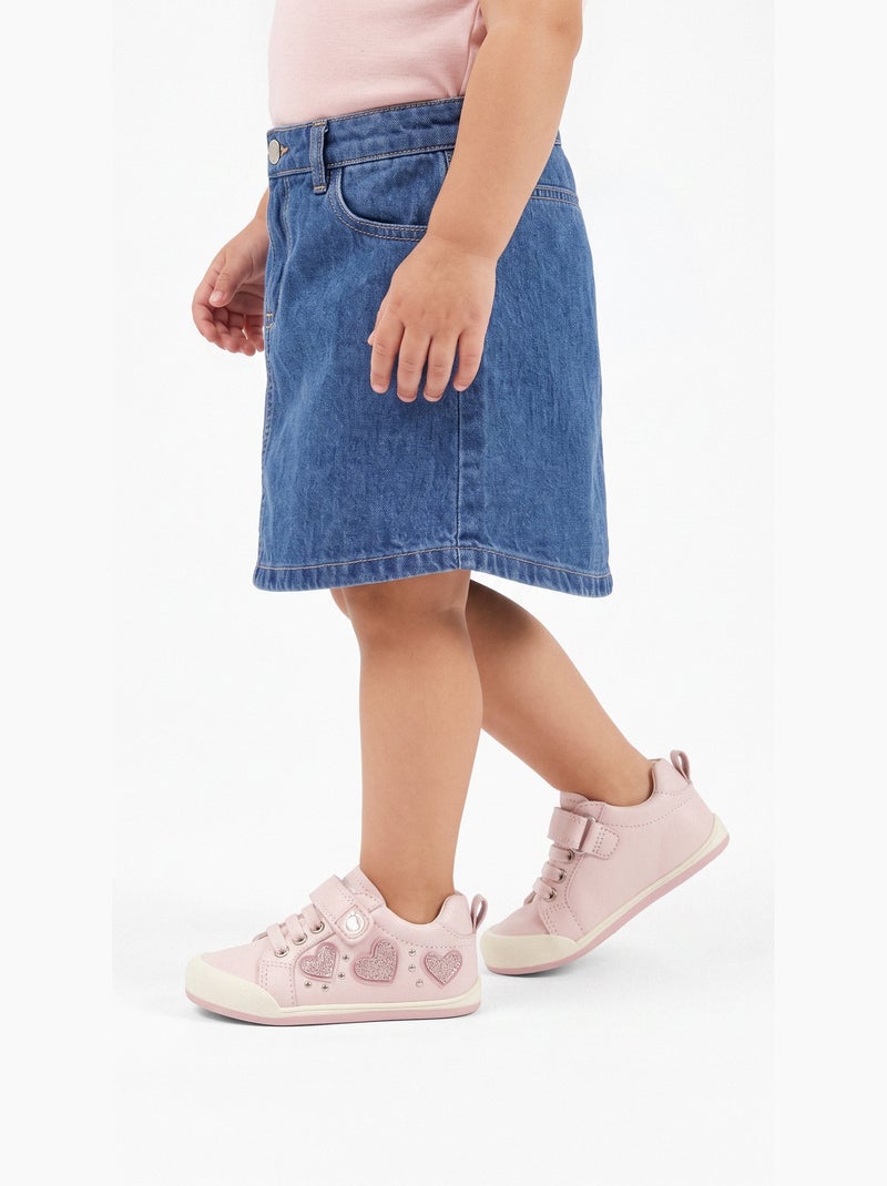 Baskets conguitos barefoot goflex Rose - Kiabi