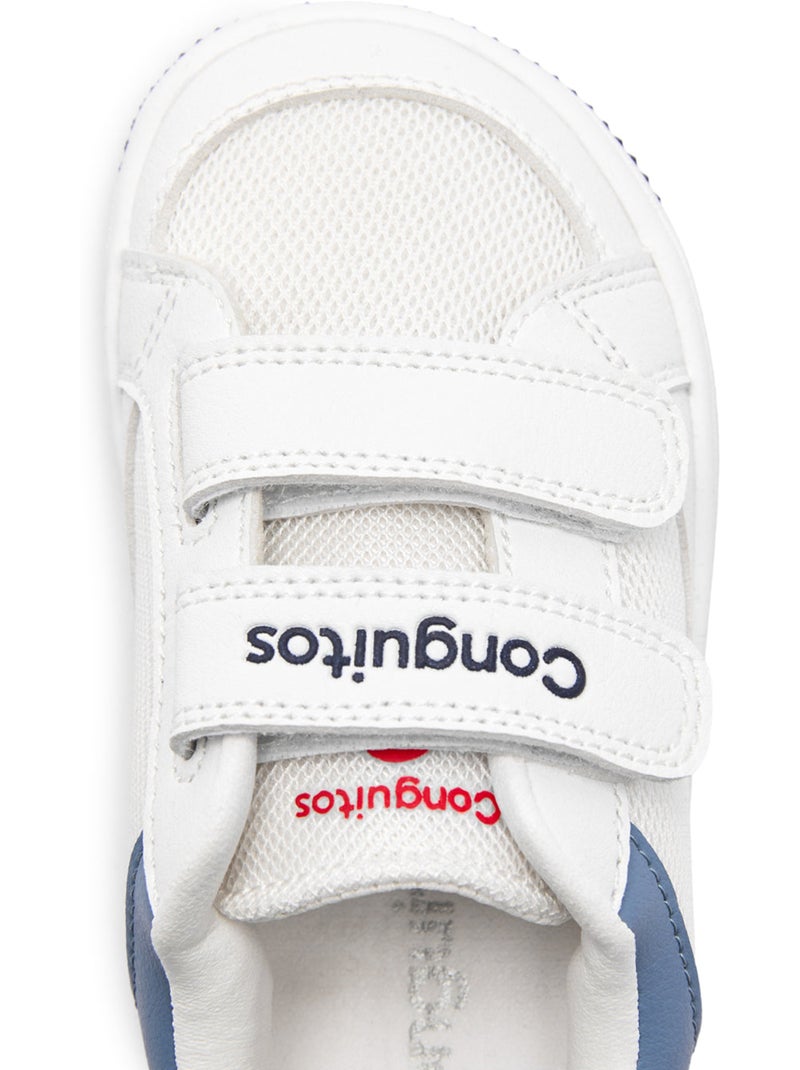 Baskets conguitos barefoot goflex transpirable Blanc - Kiabi