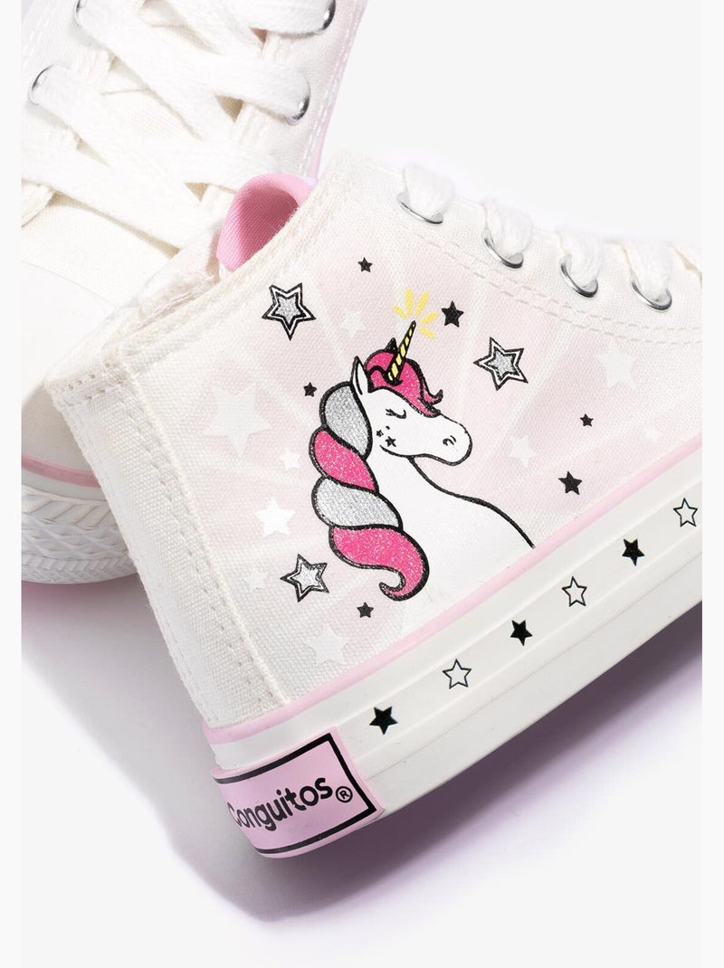 Baskets conguitos Blanc - Kiabi
