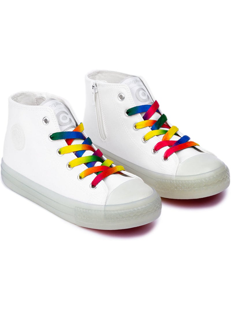 Baskets conguitos Blanc - Kiabi