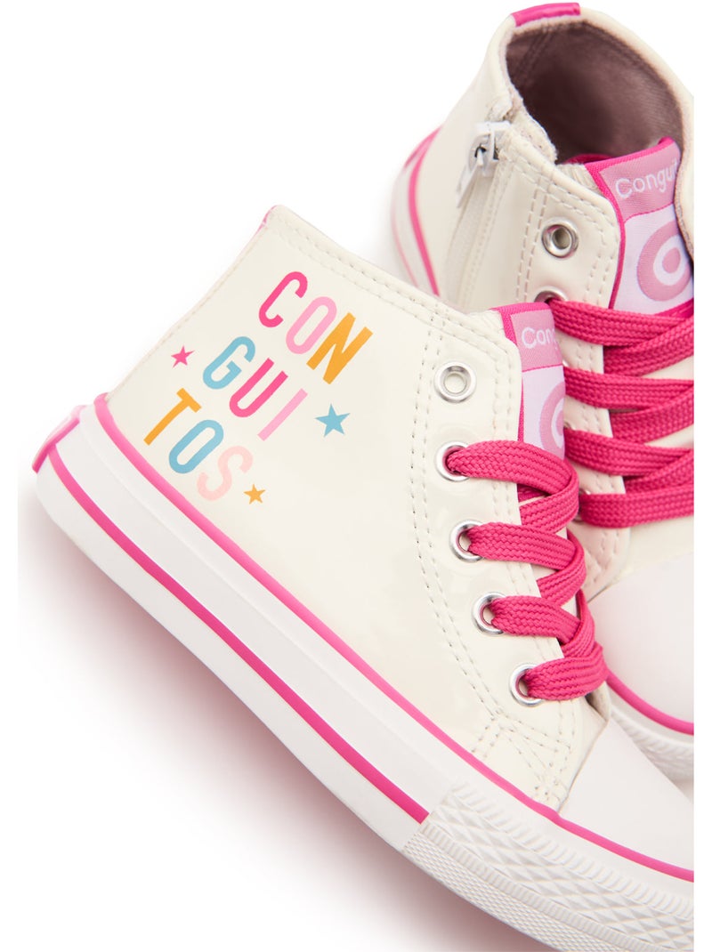 Baskets Conguitos Blanc - Kiabi