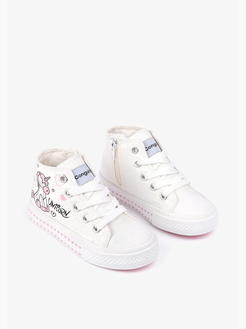 Baskets conguitos Blanc - Kiabi