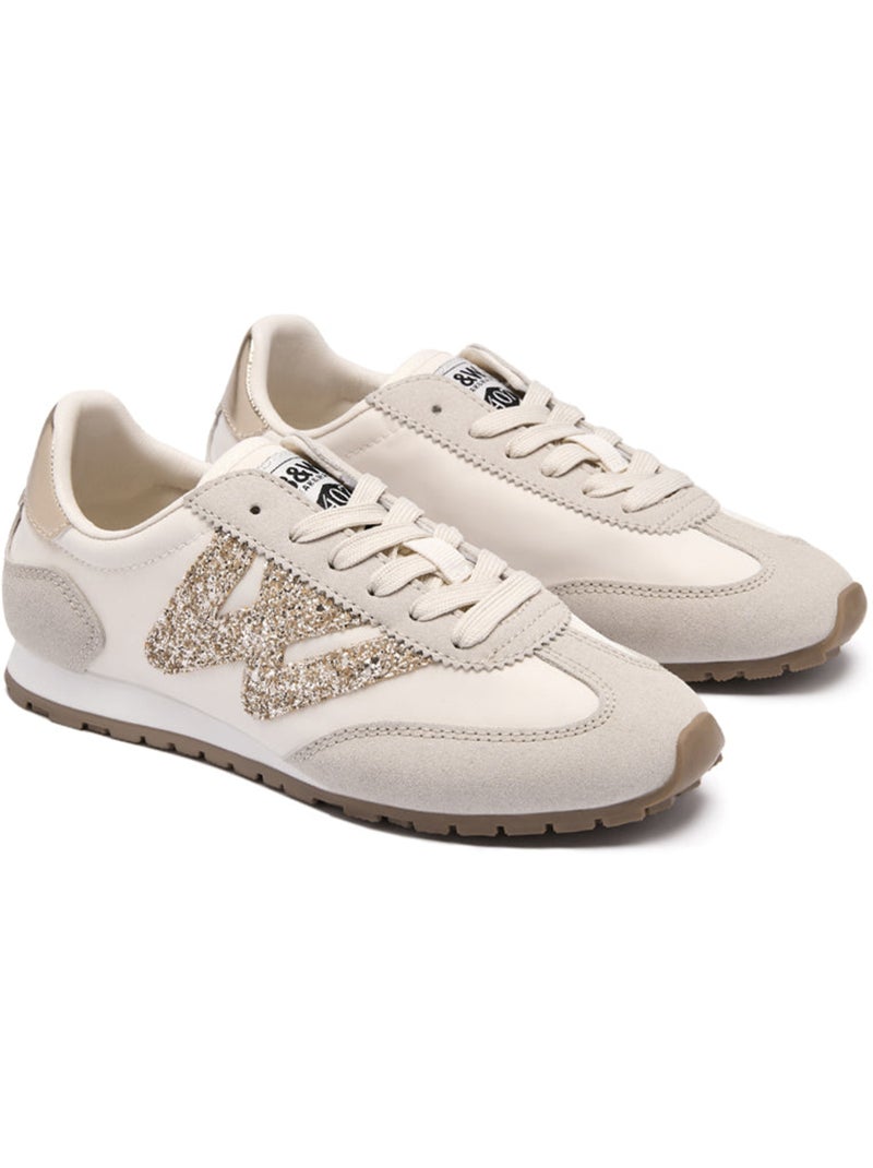 Baskets Conguitos B&W Logo Beige - Kiabi