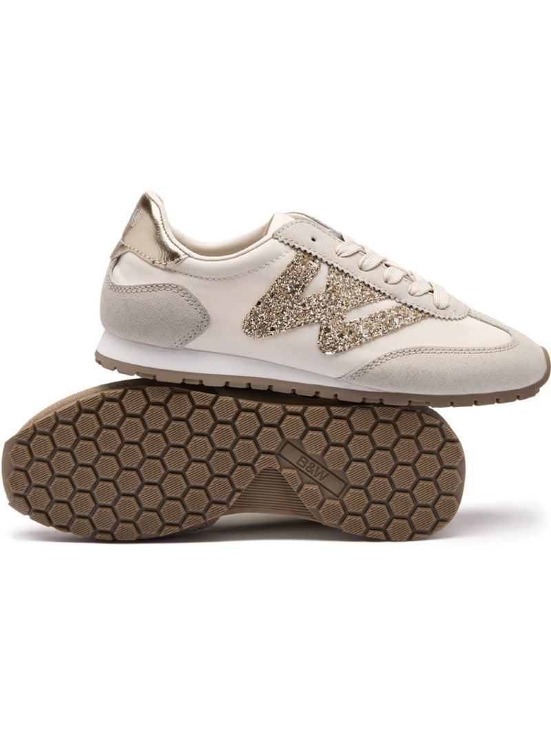 Baskets Conguitos B&W Logo Beige - Kiabi