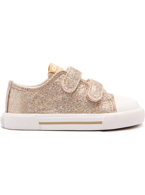 Baskets conguitos canvas glitter - Kiabi