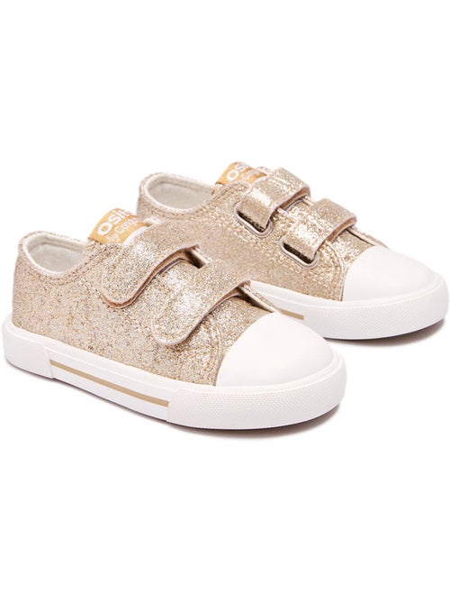 Baskets conguitos canvas glitter - Kiabi