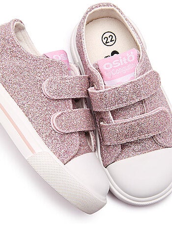 Baskets conguitos canvas glitter