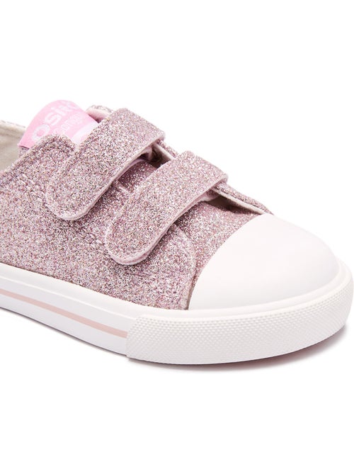 Baskets conguitos canvas glitter - Kiabi