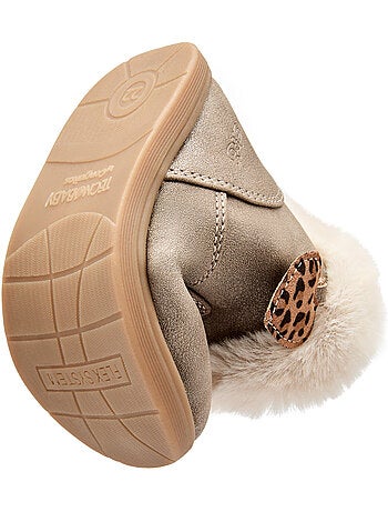 Baskets conguitos corazón leopardo