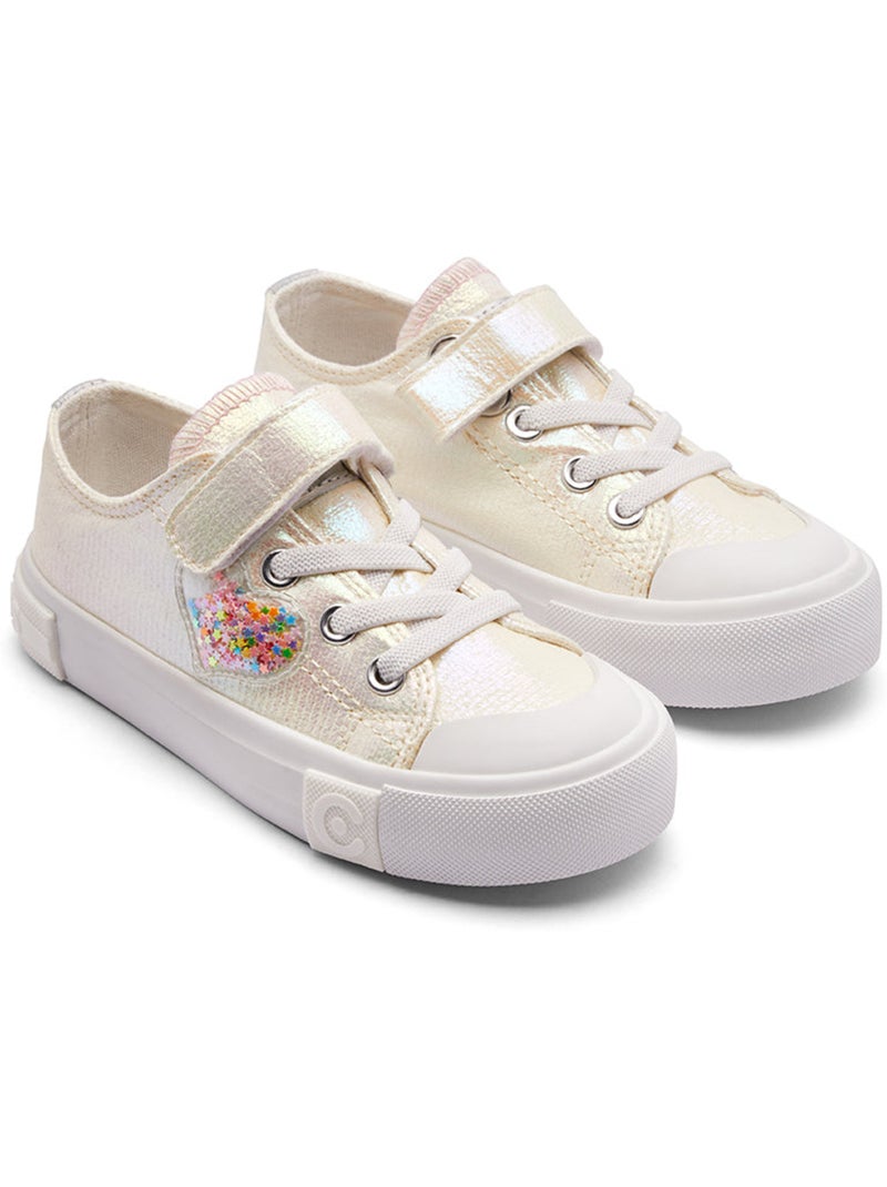 Baskets conguitos corazones Gold - Kiabi