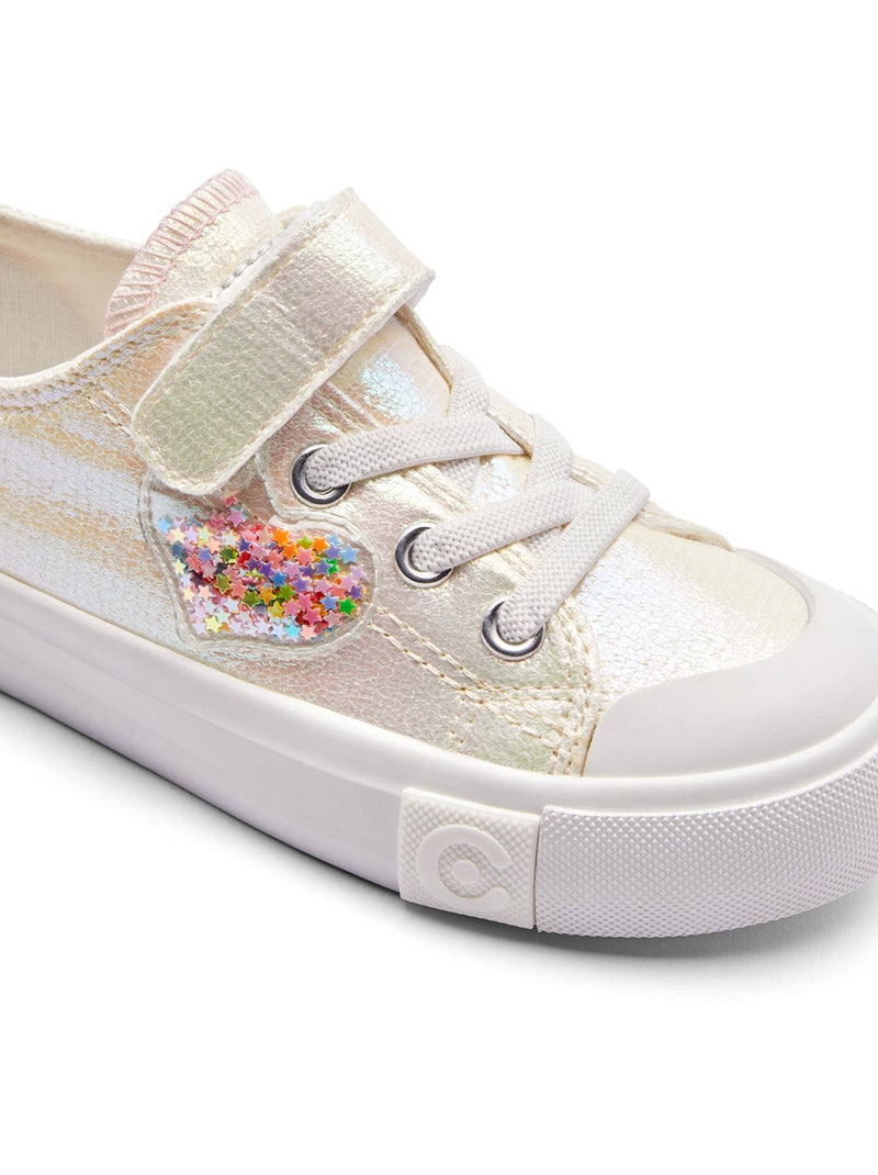 Baskets conguitos corazones Gold - Kiabi