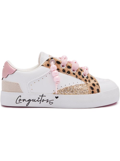 Baskets conguitos estampado animal - Kiabi