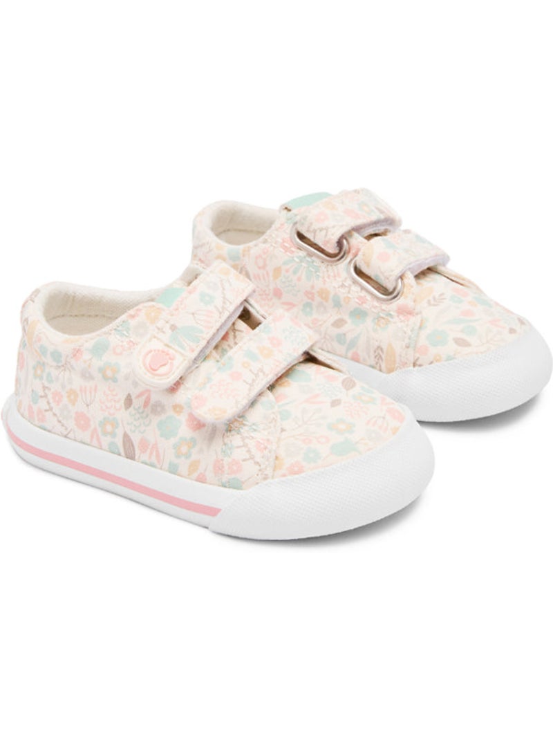 Baskets conguitos flores respetuosas Multicolore - Kiabi