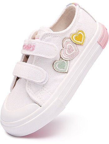 Baskets conguitos glitter corazones