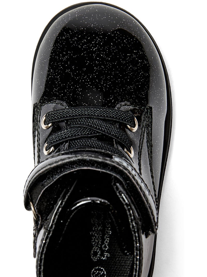 Baskets conguitos glitter Noir Noir - Kiabi
