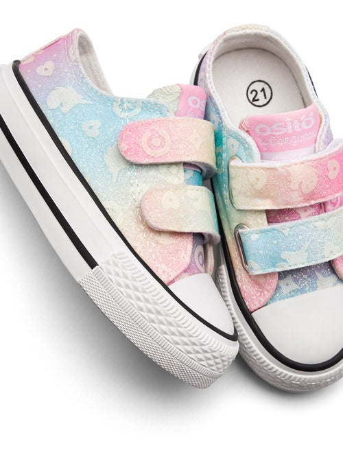 Baskets Conguitos Glitter Unicornio Bajas 2 - Kiabi Baskets Conguitos Glitter Unicornio Bajas 2 - Kiabi