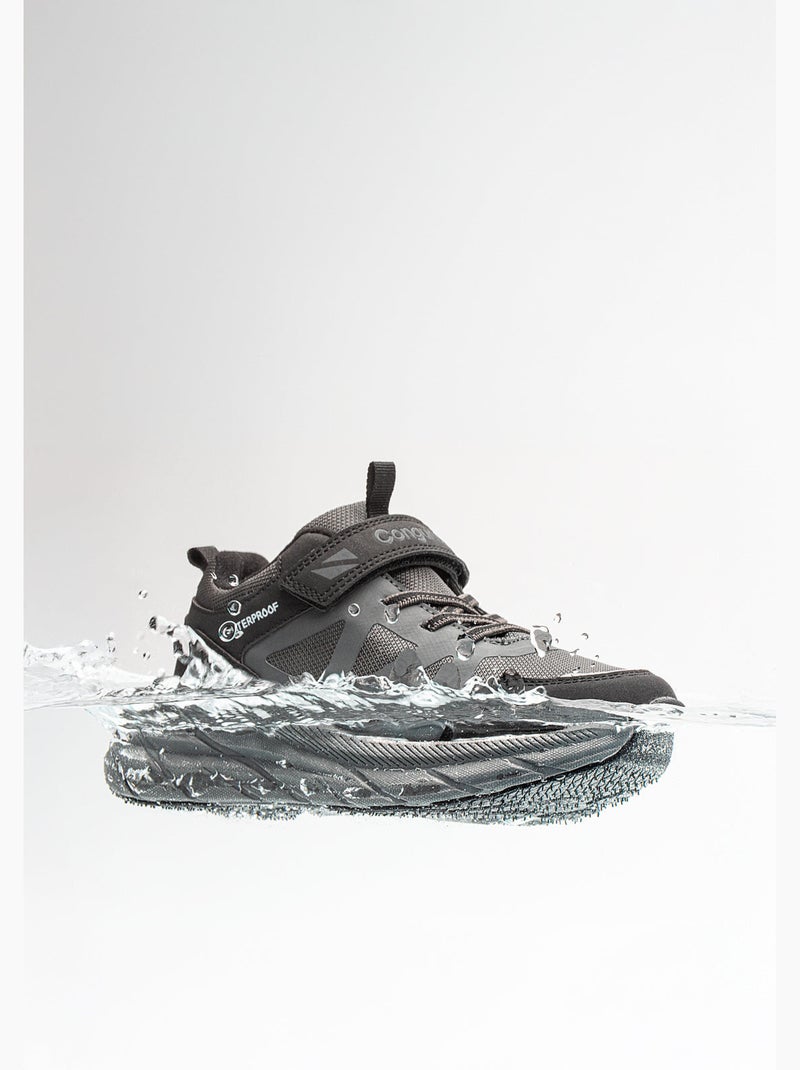 Baskets conguitos impermeables Gris Gris - Kiabi
