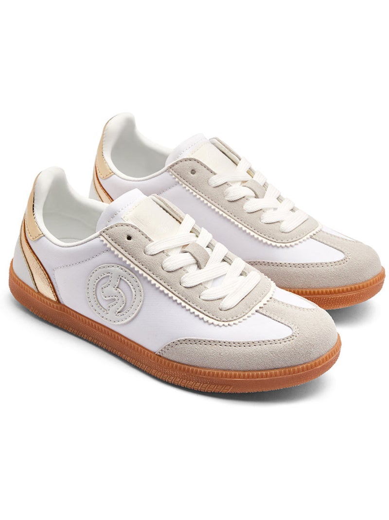 Baskets Conguitos Laces Beige - Kiabi