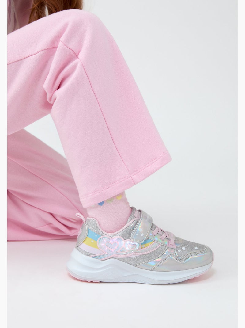 Baskets conguitos luces Argent - Kiabi