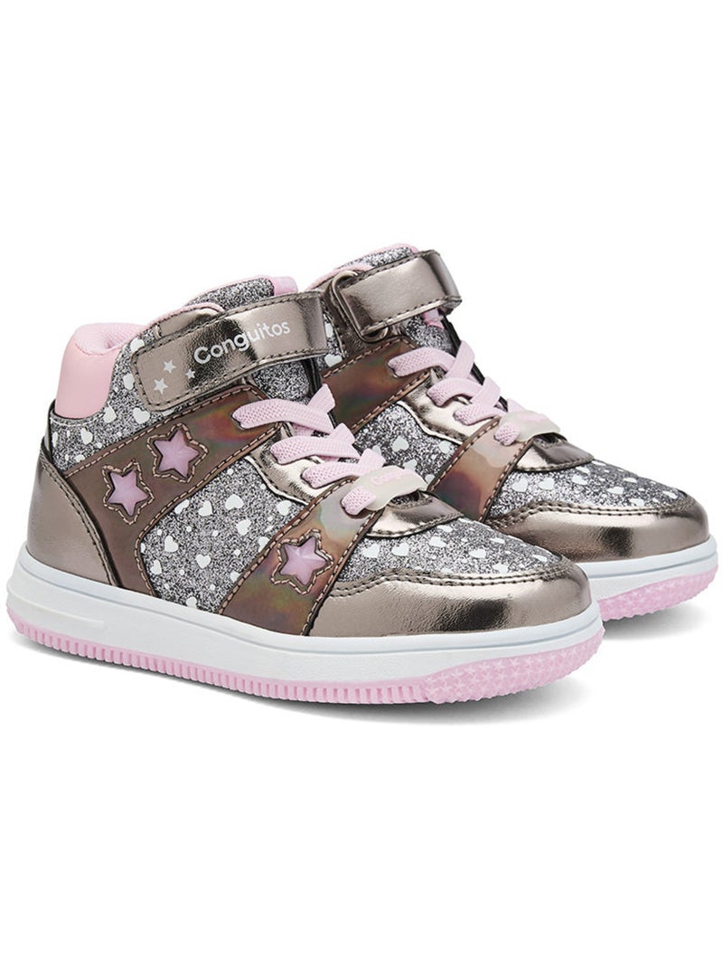 Baskets conguitos luces Cuivre - Kiabi