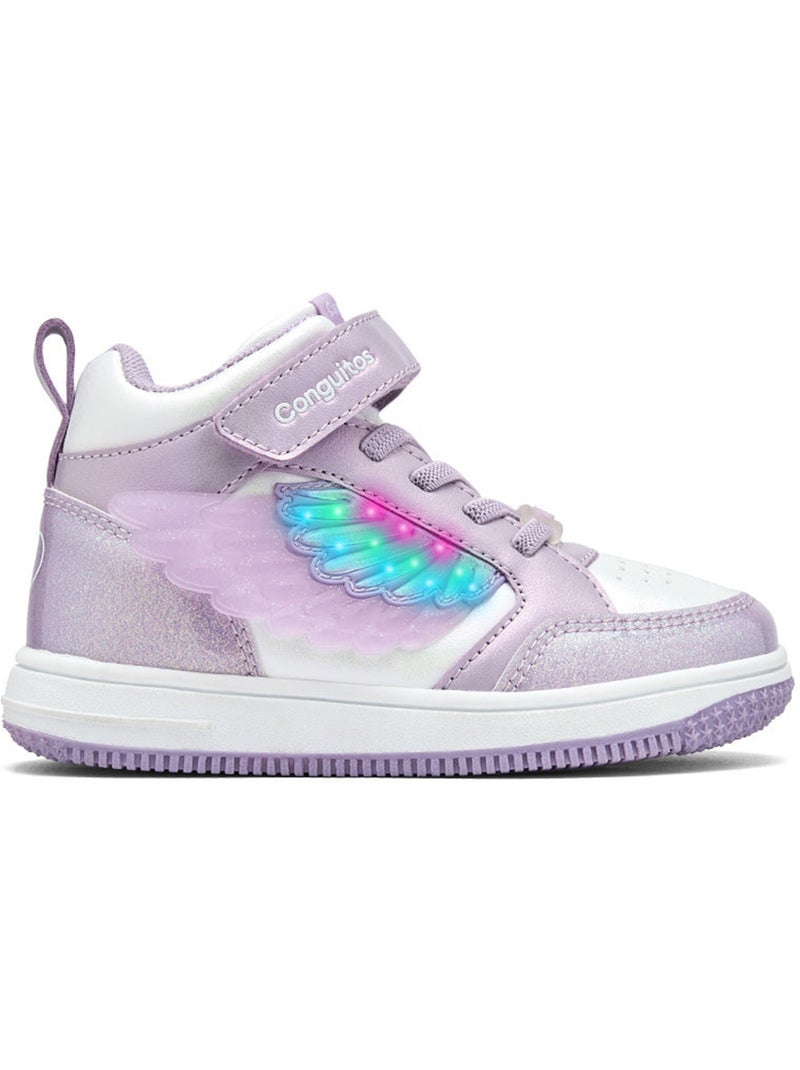 Baskets conguitos luces Mauve lilas - Kiabi