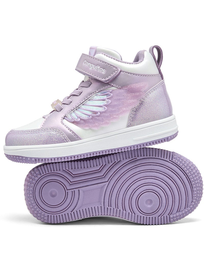 Baskets conguitos luces Mauve lilas - Kiabi