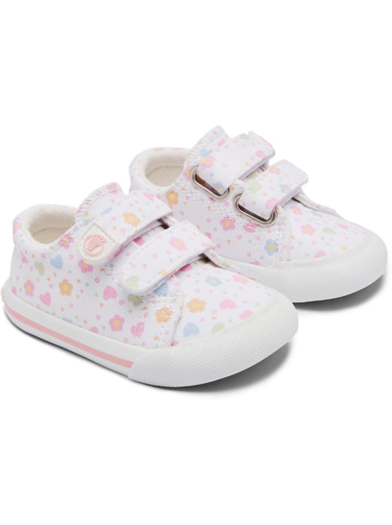 Baskets conguitos multi-heart respectful Blanc - Kiabi