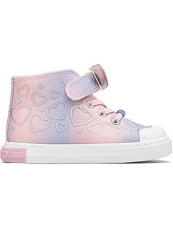 Baskets conguitos purpurina luces