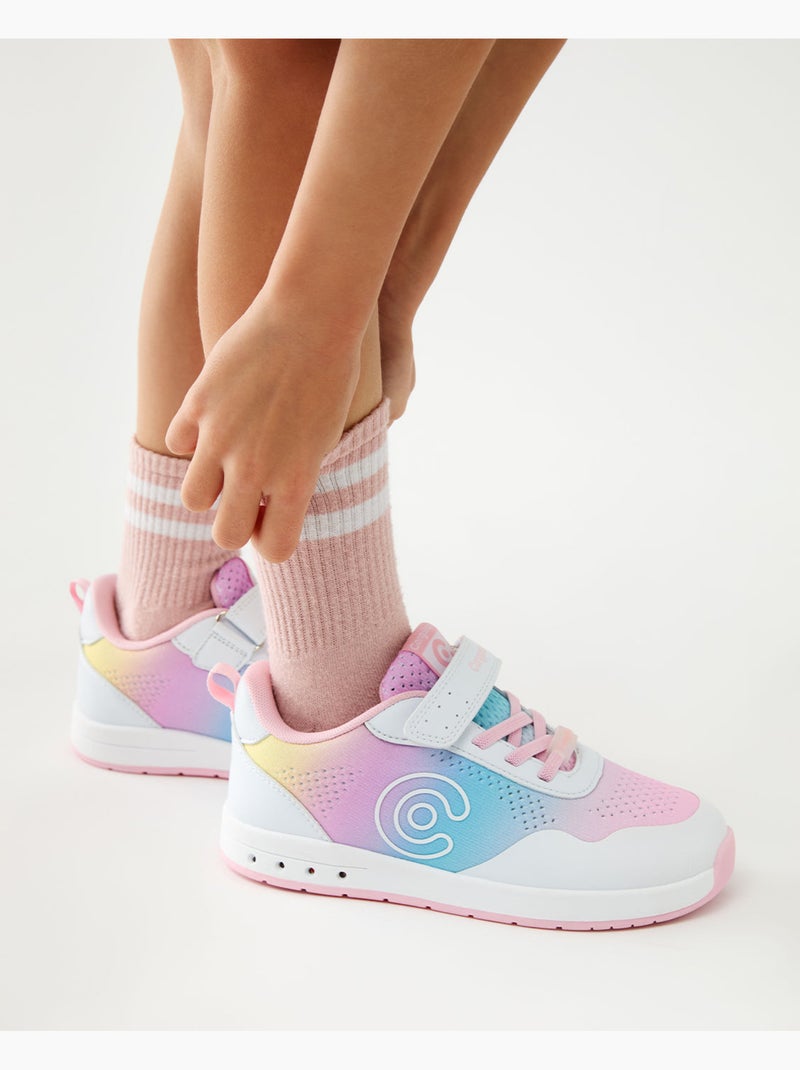 Baskets conguitos rainbow respetuoso logo Multicolore - Kiabi