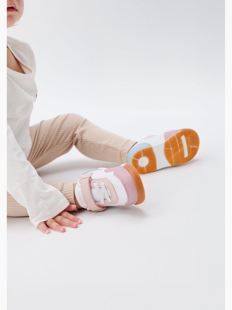 Baskets conguitos tecnobaby bebés 5 Rose - Kiabi