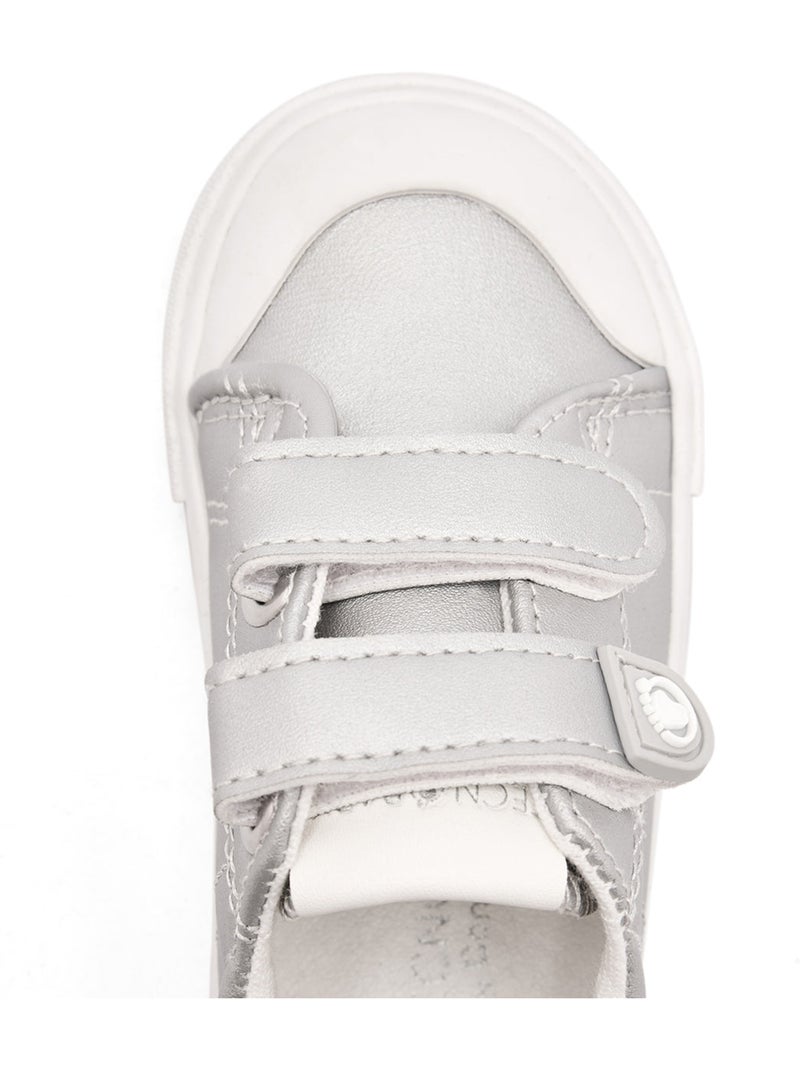 Baskets conguitos tecnobaby bebés Argent - Kiabi