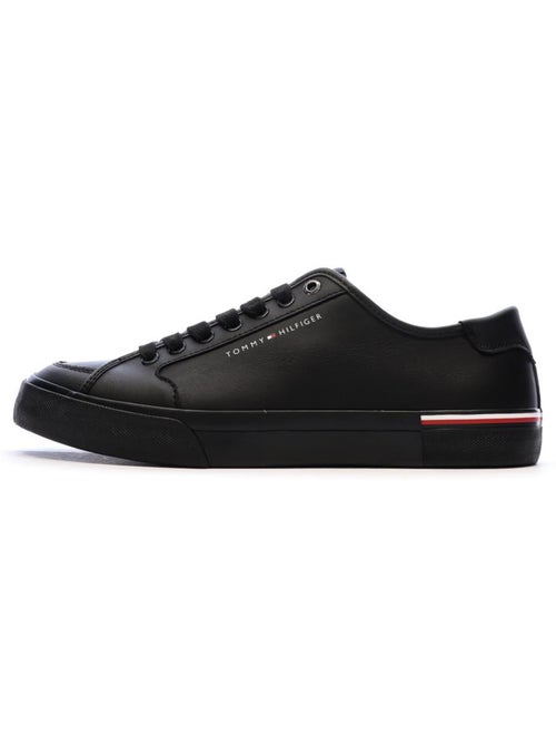 Baskets  Cuir Homme Tommy Hilfiger Core Corporate Vulc - Kiabi
