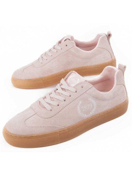 Baskets cuir naturel montevita - Kiabi Baskets cuir naturel montevita - Kiabi