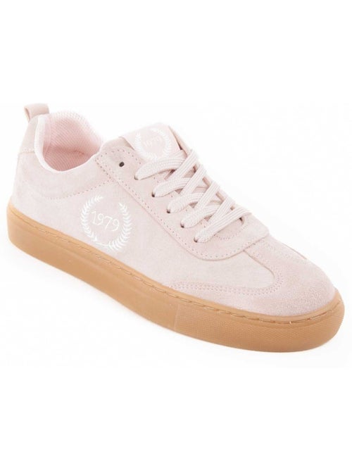 Baskets cuir naturel montevita - Kiabi Baskets cuir naturel montevita - Kiabi