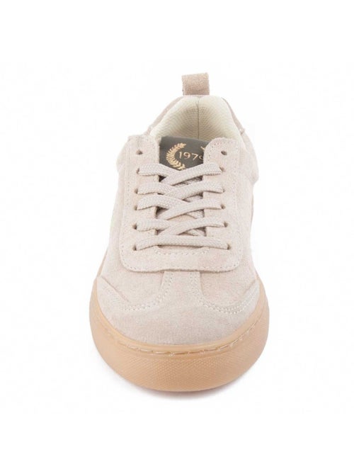 Baskets Cuir Naturel Montevita - Kiabi Baskets Cuir Naturel Montevita - Kiabi