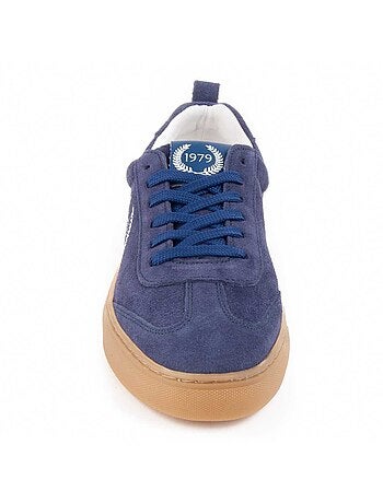Baskets Cuir Naturel Montevita