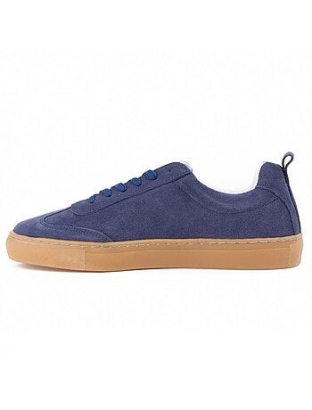 Baskets Cuir Naturel Montevita