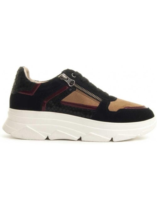 Baskets cuir naturel montevita - Kiabi